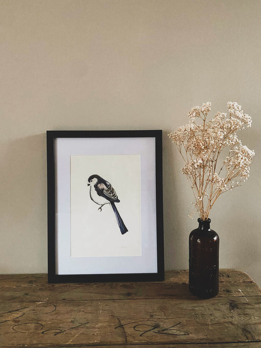 Long Tailed tit LTD edition  print