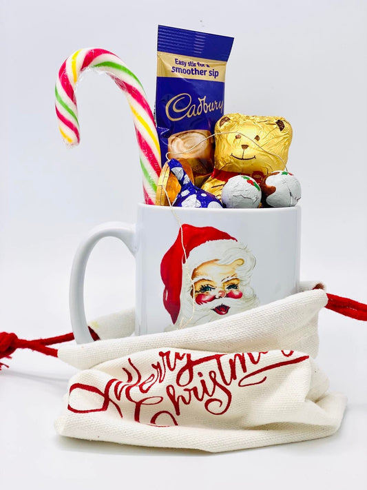 Nostalgic Vintage Santa ceramic mug